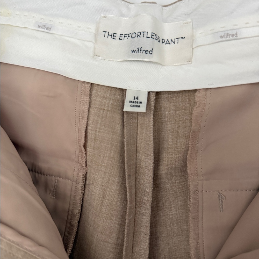 Aritzia Wilfred Effortless Pants - Picture 4 of 4